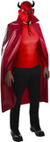 Rubie's Men's Scream Queens Red Devil Mask and Cape Set