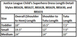 Rubie's Justice League Child's Supergirl Tutu Dress
