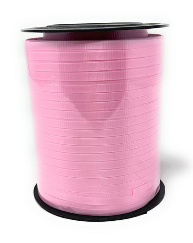 500 Yard Balloon Ribbon - Assorted Colors - Baby Pink