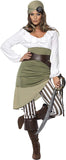 Smiffys Women Shipmate Sweetie Costume, Green, L - US Size 14-16