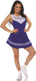 Underwraps Blue Cheer Womens Adult Cheerleader Costume