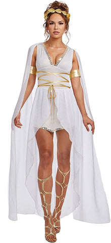 Dreamgirl Women's Venus, White, Small