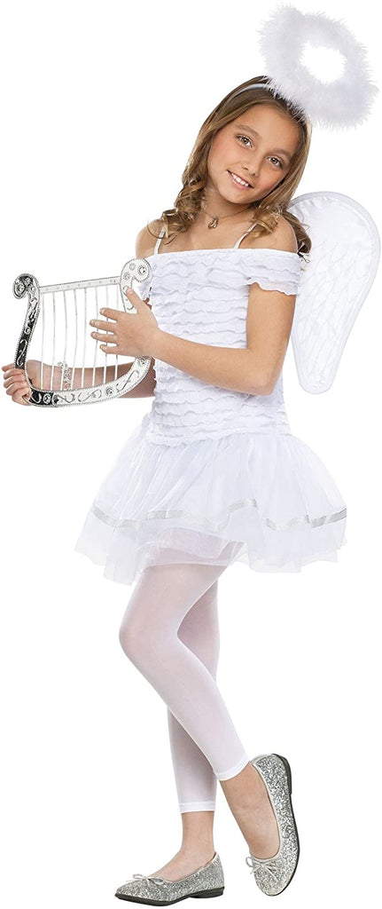 Girls Little Angel Costume