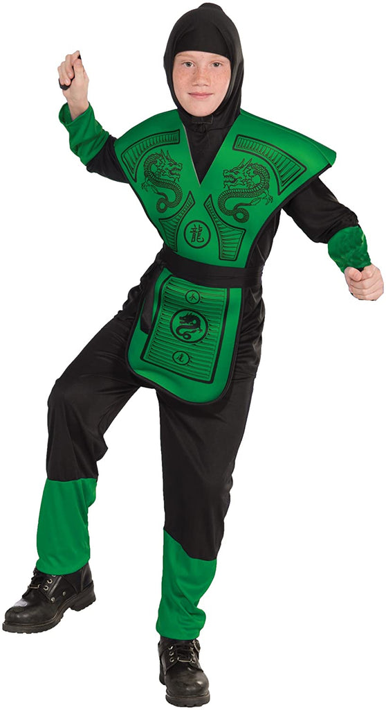 Forum Novelties Green Ninja Costume, Child Small