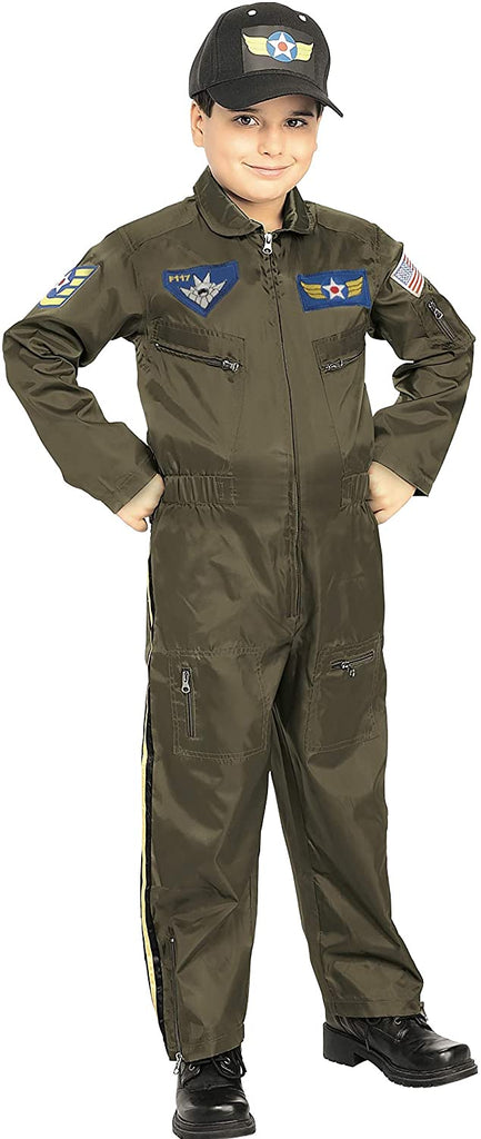 Rubie's Young Heroes Air Force Fighter Pilot Child Costume, Toddler