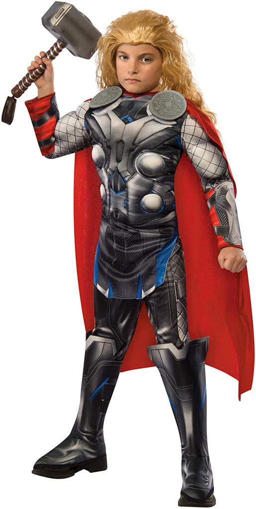 Deluxe Thor Kids Costume - Small Grey