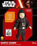 Rubie's Star Wars Darth Vader Romper, Black, 12-24 Months