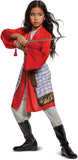 Mulan Costume for Girls, Disney Live Action Movie Hero Dress Up Character Outfit
