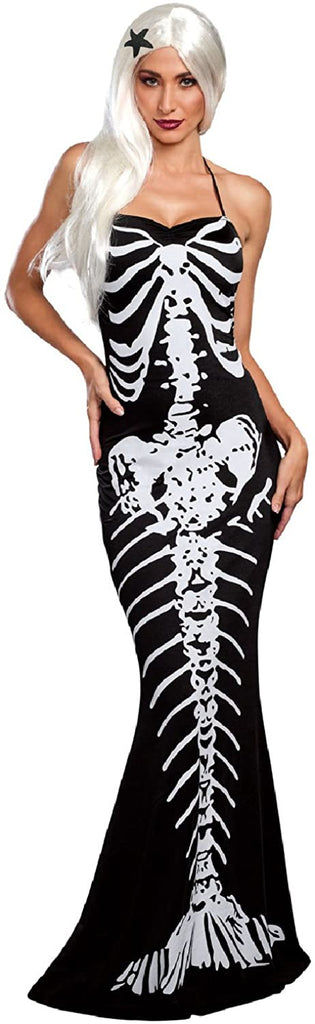 mermaid skeleton dress Creepy and Cute DIY Skeleton Mermaid Costume Heather Handmade