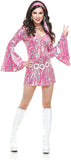 Charades Women's Disco Queen Costume Dress