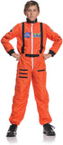 Underwraps Children's Astronaut Costume - Orange, Small (4-6)