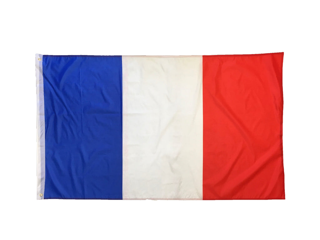 3' x 5' France Soft Polyester Flag Banner