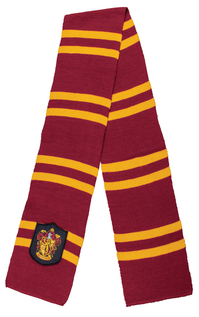Disguise Harry Potter Scarf, Wizarding World Hogwarts Scarves for Adults, Movie Quality Character Dress Up Costume Accessory Gryffindor, House Themed Colors, 60 Inch Length