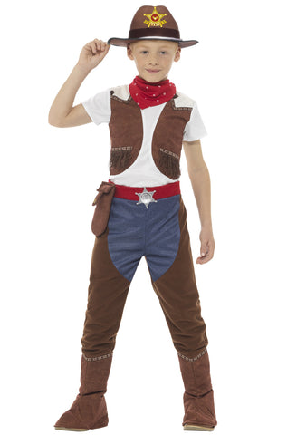 Smiffy's 48208m Deluxe Cowboy Costume - Large