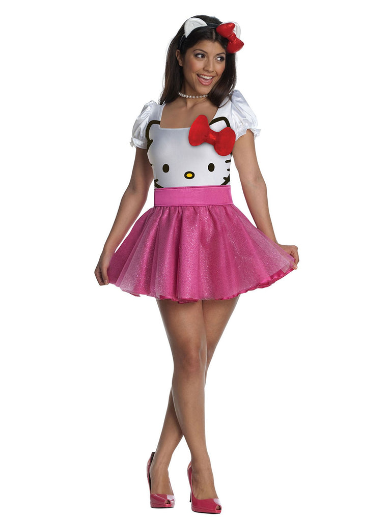 Women's Sexy Hello Kitty Tutu Costume