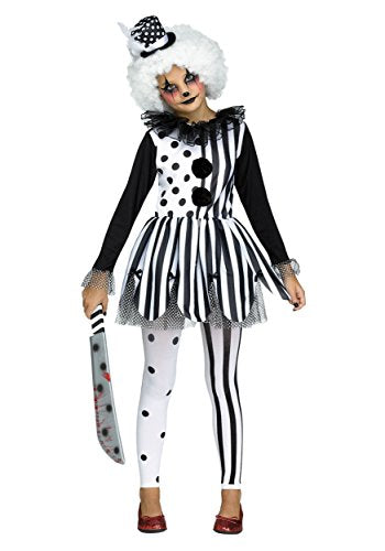 Killer Clown Girls Costume Medium