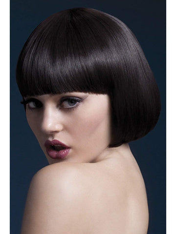 Smiffys Fever Mia Wig (Brown)