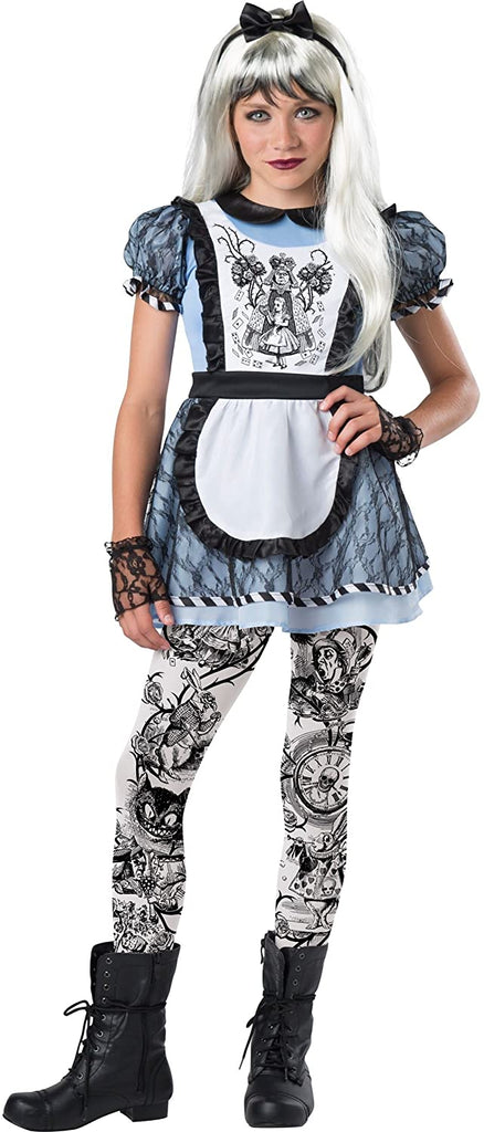 Girls Tween Dark Alice Costume
