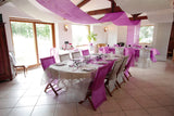 Chair Cover with Bow Sash - 10 pc Pack Green