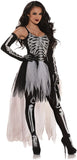 Underwraps Costumes Women's Sexy Skeleton Costume - Tutu
