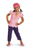 Disney Jake And The Neverland Pirates Izzy Classic Costume, Pink/Purple, Toddler Medium