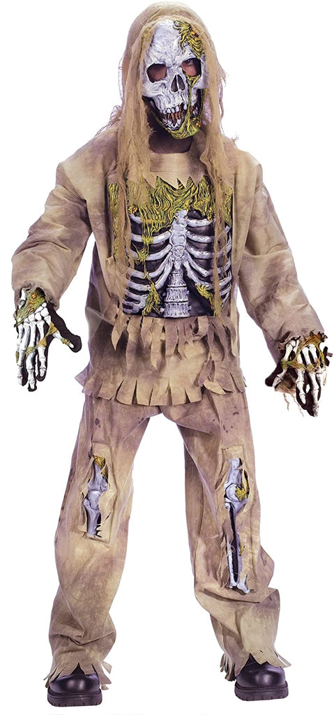 Fun World - Skeleton Zombie Child Costume