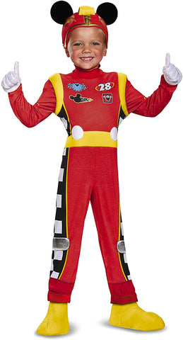 Disney Mickey Mouse Roadster Racer Deluxe Toddler Boys' Costume