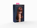 Fever Women's Sienna Long Feathered Wig with Fringe 26” Inches