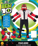 Rubie's Ben 10 Child's Deluxe Four Arms Costume