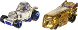Hot Wheels Star Wars Rogue One Battle Damaged C-3P0 and R2-D2 Character Car (2-Pack)