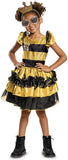 Disguise Queen Bee Deluxe Child Costume, Yellow, Medium/(7-8)