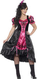 Smiffys Women's Plus Size Wild West Saloon Girl Costume