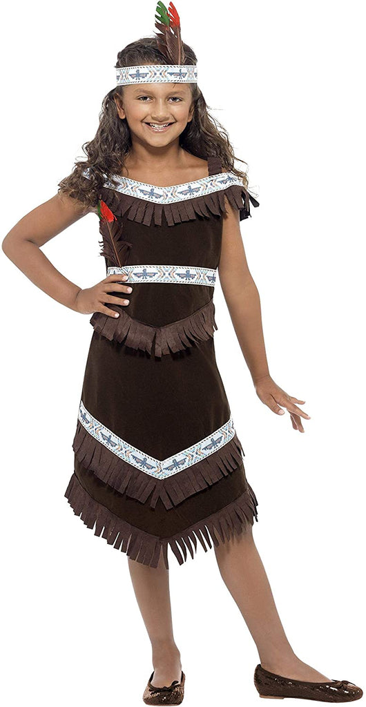 Native American Indian Girl Kids Costume