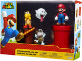 SUPER MARIO Nintendo Dungeon 2.5” Figure Multipack Diorama Set with Accessories