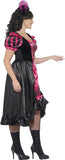 Smiffys Women's Plus Size Wild West Saloon Girl Costume
