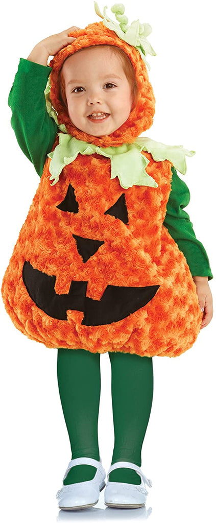 Underwraps Toddler's Halloween Pumpkin Belly Babies Costume
