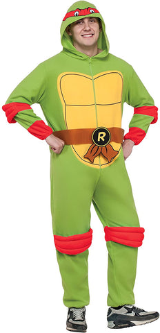 Teenage Mutant Ninja Turtles Raphael Hooded Jumpsuit