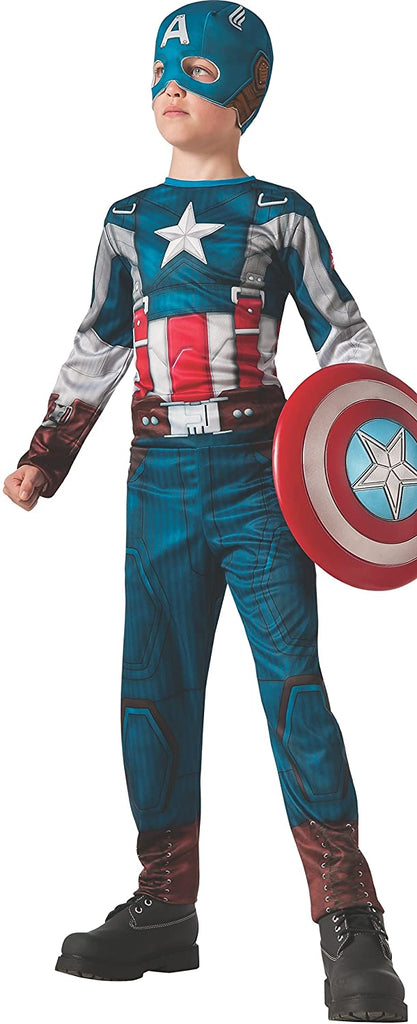 Rubies Captain America: The Winter Soldier Retro-Style Costume, Child Large