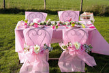 Chair Cover with Bow Sash - 10 pc Pack Green