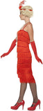 Smiffys Women's 1920's Red Flapper Costume