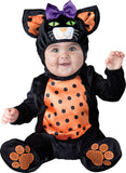 InCharacter Mini Meow Infant Costume Black/Orange, Large (18-2T)