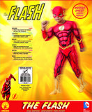 Rubies DC Comics Deluxe Muscle-Chest The Flash Costume