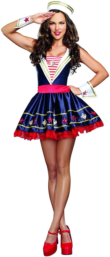 Dreamgirl Women's Shore Thing Sailor Costume