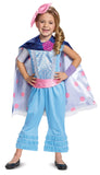 Disguise Disney Pixar Bo Peep Toy Story 4 Deluxe Girls' Costume, Blue, Medium (7-8)