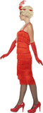 Smiffys Women's 1920's Red Flapper Costume