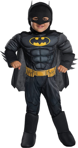 Rubie's Batman Deluxe Toddler Costume Small Black