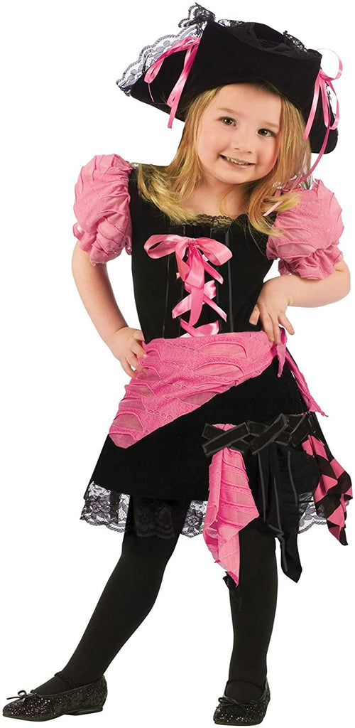 Toddler Pink Punk Pirate Costume Small (24 Months - 2T)