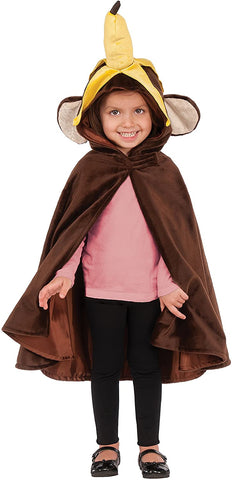 Rubies Child Monkey Hooded Cape