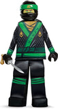 Disguise Lloyd Lego Ninjago Movie Prestige Costume, Green, Small (4-6)