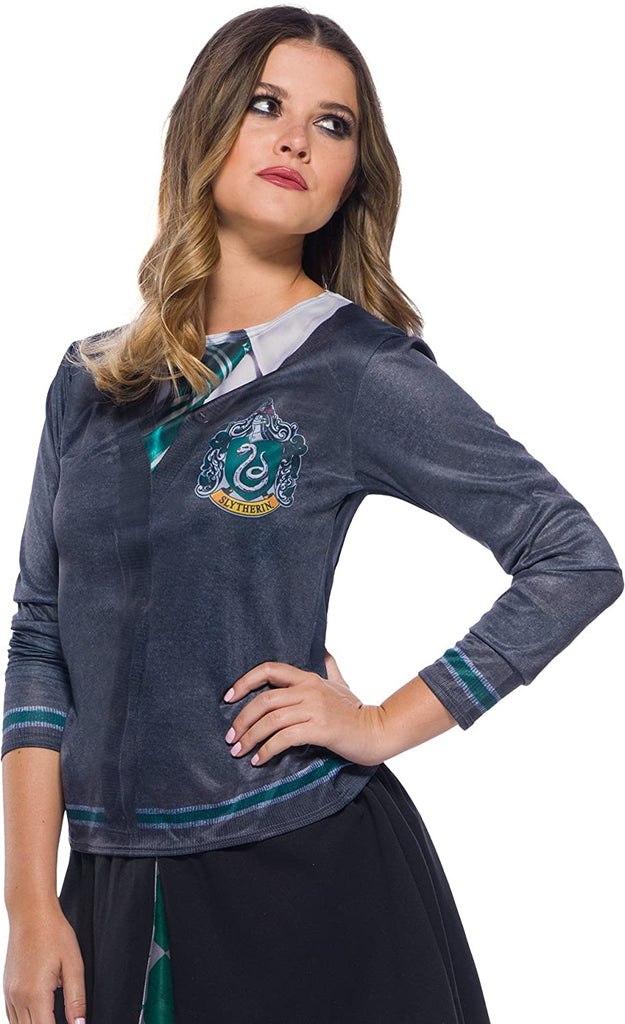 Rubie's Adult Harry Potter Costume Top, Slytherin, Large